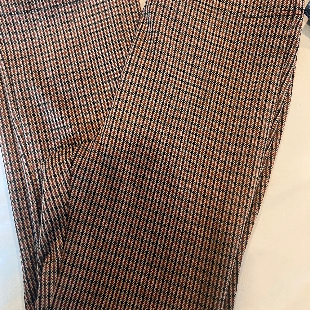 Crop flare pull on pant